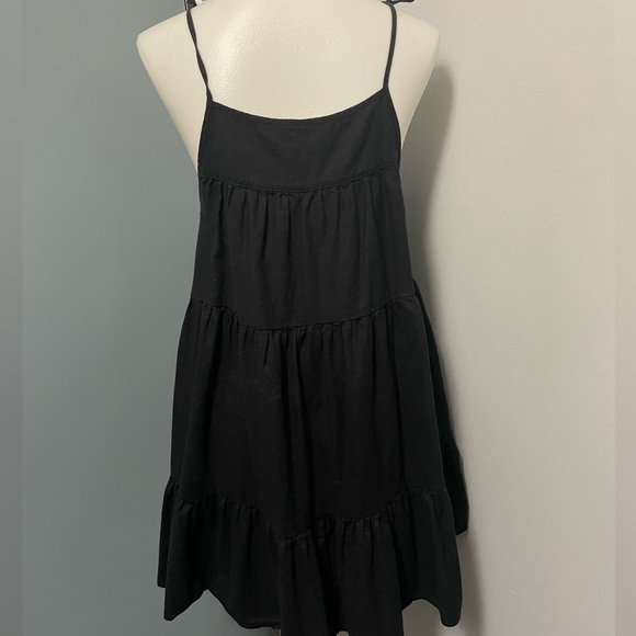 🚨 Victoria’s Secret mini Baby doll cover up dress Tie spaghetti straps - Picture 6 of 9